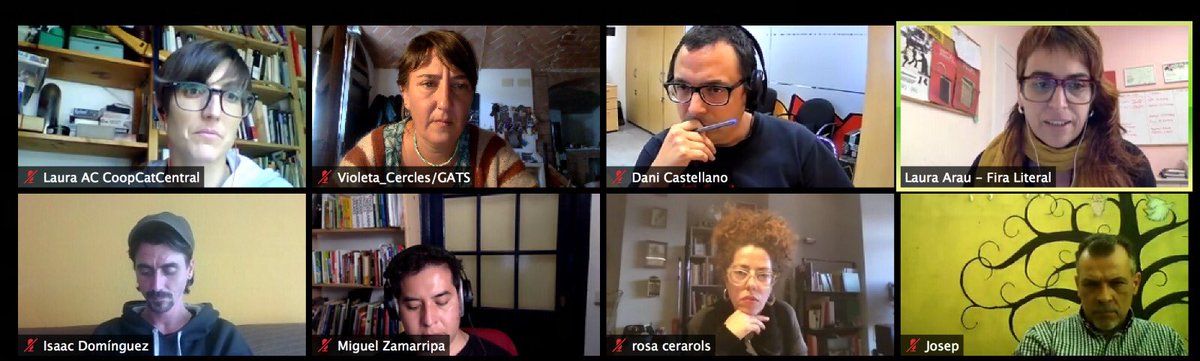 Ara mateix @EsperanzahWMF <a href="/festadelriu/">Festa del Riu</a> <a href="/LiteralBCN/">Fira Literal</a> <a href="/FesPlusChapeau/">Fes+Chapeau i la Carpa Revolució</a> Konvent <a href="/puntzero/">Konvent</a>  en un debat molt interessant sobre la visió de 4 projectes en temps de pandemia.   

Ens podeu seguir per Youtube: youtube.com/channel/UCUwpj…