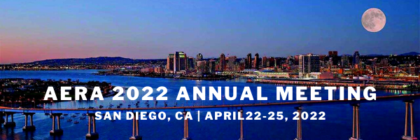AERA_EdResearch's tweet photo. The AERA 2022 Annual Meeting Call for Submissions is now available. The deadline is July 12, 2021. The 2022 Annual Meeting will take place in San Diego, CA, April 22-25, 2022. https://t.co/4PkqIAdczl #AERA22 https://t.co/Beia6zZWRs