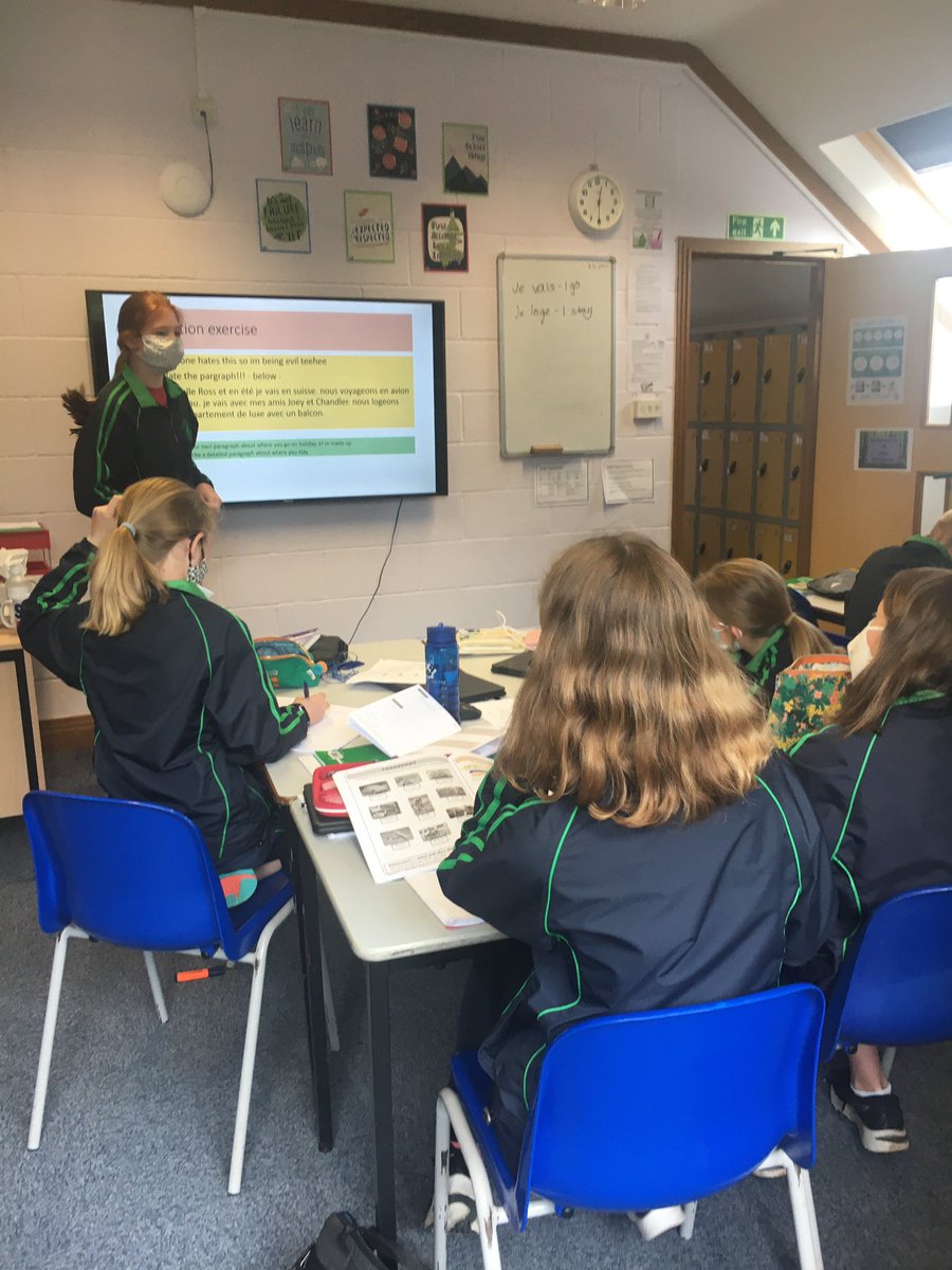 ThorngrovePrep's tweet photo. A year 7 student using the ‘Become a teacher’ revision technique and delivering a revision lesson to the rest of the class!
#ThorngroveMFL #revisioncanbefun
#PickYourPath https://t.co/ZPDRqr7pRm