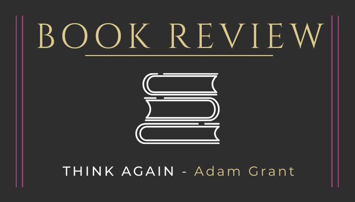 Our book review (and recommendation) of Think Again by <a href="/adammgrant/">Adam Grant</a> is live on our site!

Visit cleindy.com/think-again-by… to read the full review.

#ThursdayThoughts #BookReview #Reading #ReadWithUs #LeadershipDevelopment #ProfessionalDevelopment #AdamGrant #ThinkAgain