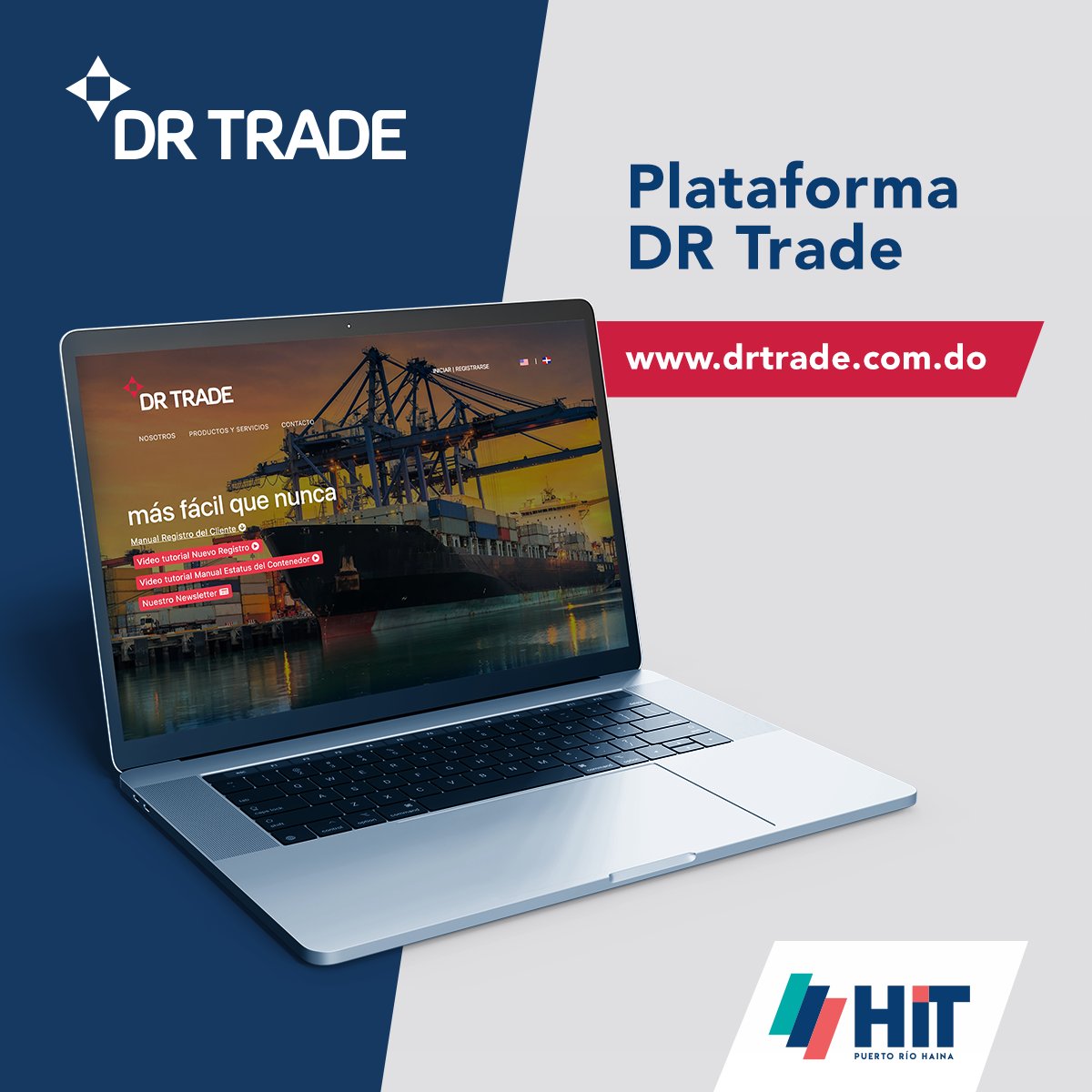 hitpuerto's tweet photo. #DRTrade es un sistema de comunidad logística abierta, electrónica y neutral que aporta a la simplificación de los procesos logísticos uniendo todas las instituciones en solo lugar, creando eficiencia, eliminando procesos mensuales, ahorrando tiempo y recursos. https://t.co/icCFXZxdNc
