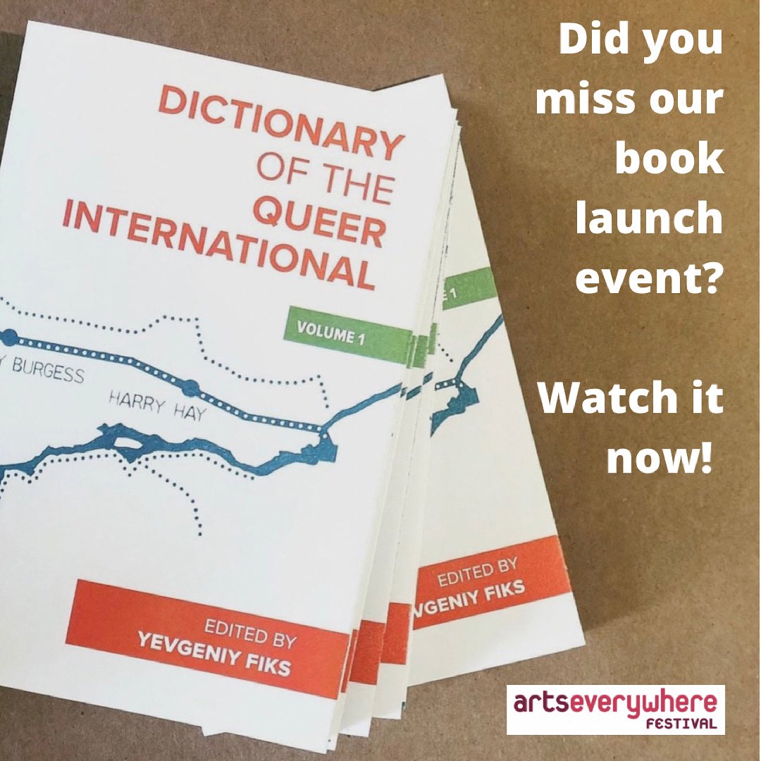 Arts_Everywhere's tweet photo. On April 7th, 2021, Publication Studio Guelph, Musagetes, and the ArtsEverywhere Festival launched the Dictionary of the Queer International through a conversation with editor Yevyeniy Fiks and contributing guests. https://t.co/1pf6zVP6A2 #queerwords #queerlanguage https://t.co/KoxyjaiEBT