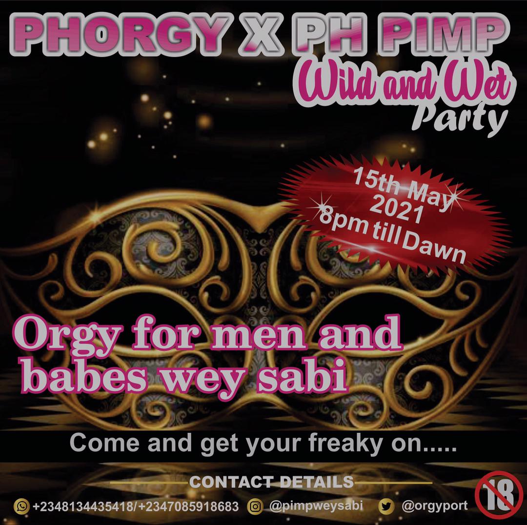 OrgyPort's tweet photo. GOOD DAY ALL 

PLEASE THE DATE OF THE ORGY PARTY HAS BEEN CHANGE FROM 15TH TO 14TH MAY BEEN FIRDAY!!!
 IF INTERESTED DM...
Sex toys from @EroticsR Will be made available...

#phtwittercommunity https://t.co/CIc7Ku7Phf
