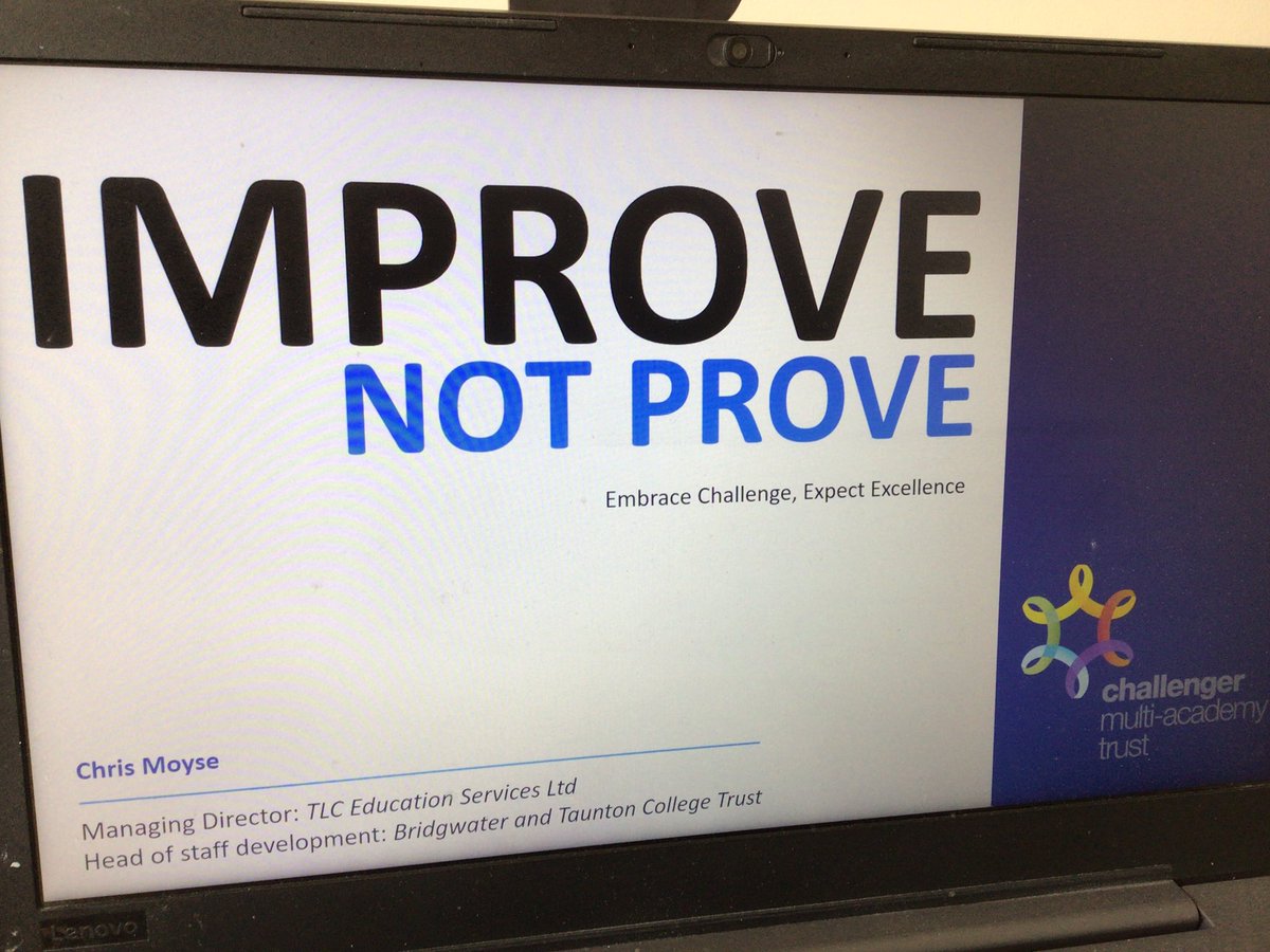 Super excited to be working with another MAT on alternatives to performance management and appraisal. Thanks to <a href="/ChallengerMAT/">Challenger MAT</a> for asking me to do this. Such a privilege.