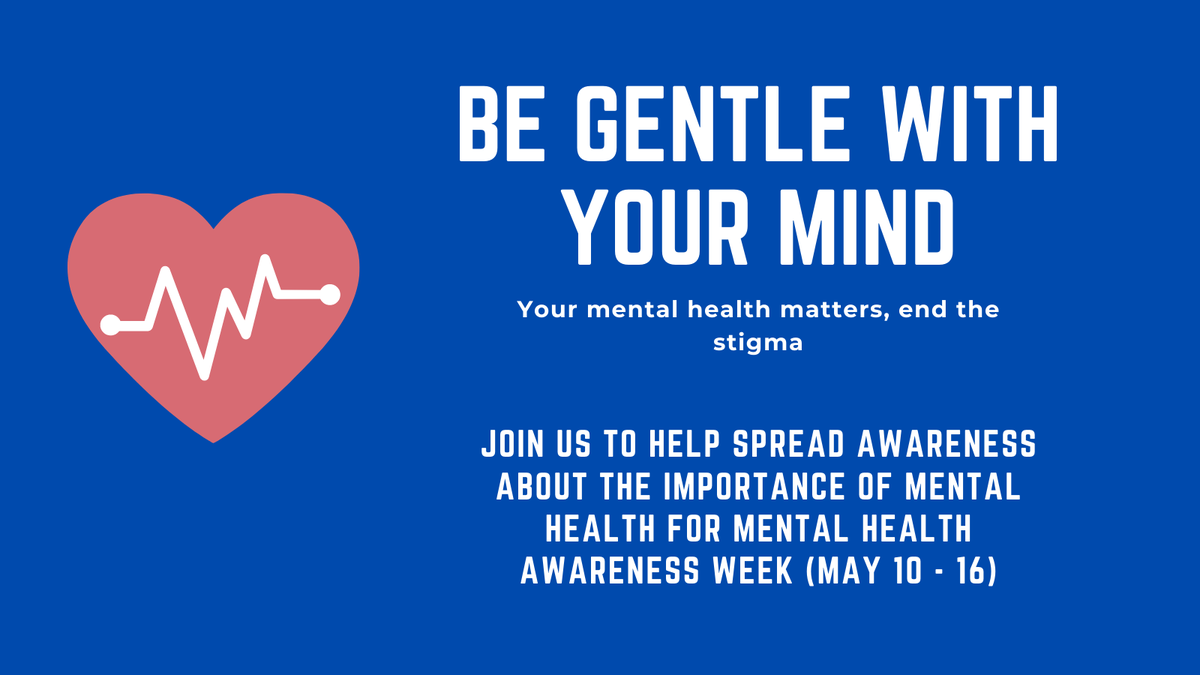 Make your mental health a prority, join us in spreading the importance of looking after you mental health.

#MentalHealthAwareness #MentalHealthAwarenessWeek #mentalhealth