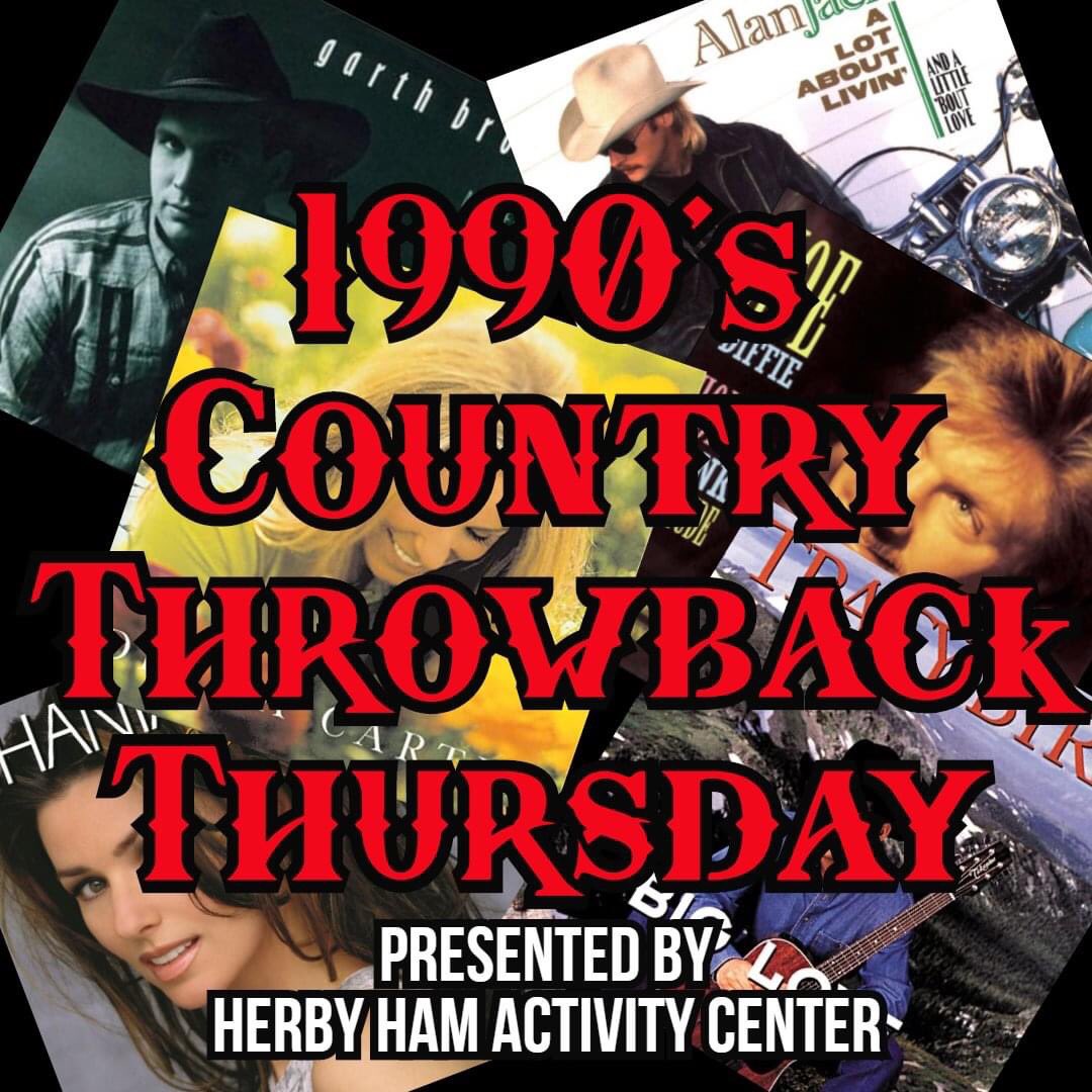 RadioUvalde's tweet photo. It's another #ThrowbackThursday on #uvalderadio this time featuring #90scountry from 9 am to 12 pm! Go down memory lane with #JoeDiffie, #SHeDAISY, #GarthBrooks, #NealMcCoy, #RebaMcEntire, #Lonestar, #TracyByrd, #ShaniaTwain & more. Tune in at https://t.co/0G98KqO6m2 https://t.co/tOQ6voZpvC