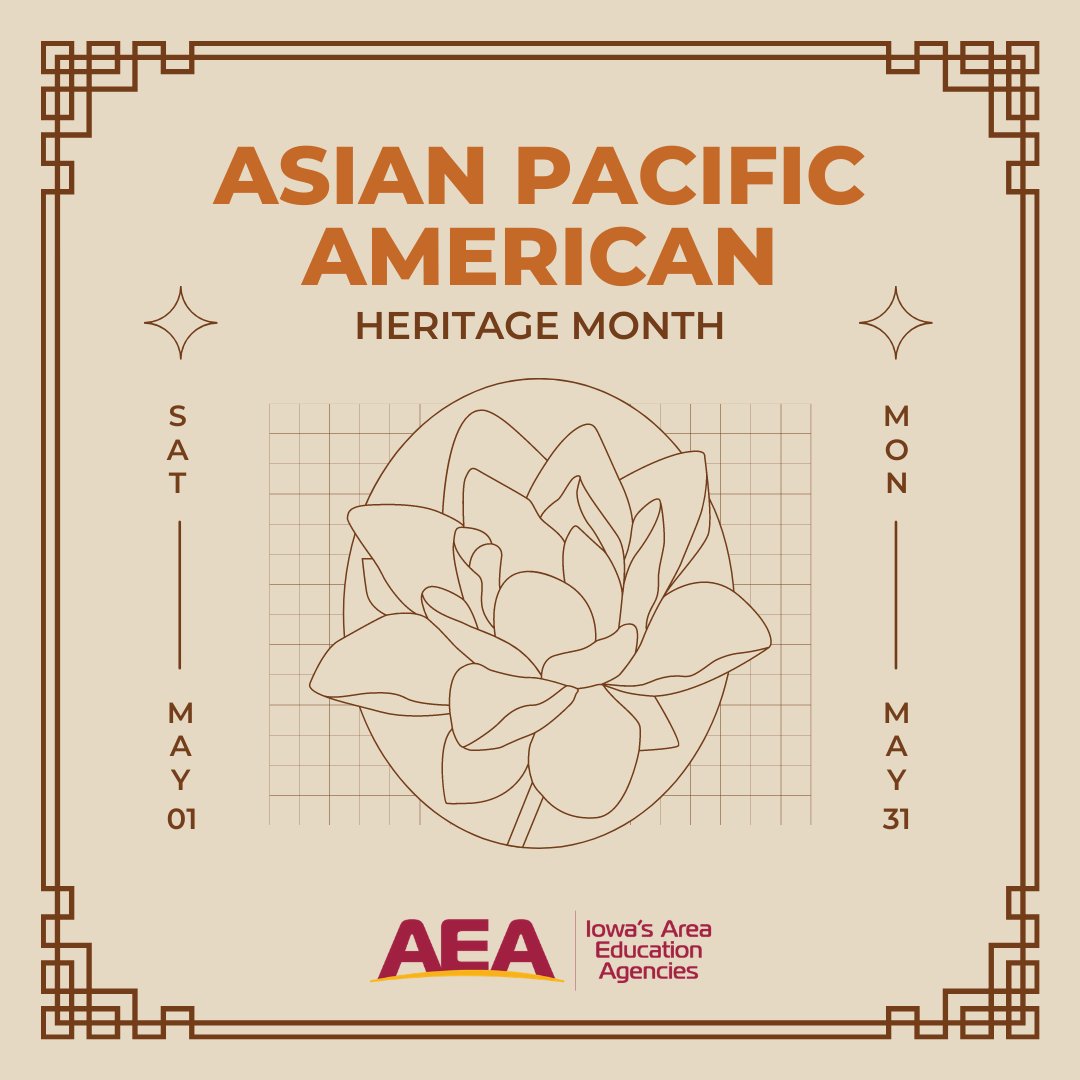 's tweet image. Celebrate Asian-Pacific American Heritage Month in your classroom with resources from Iowa's AEAs! ow.ly/BrD950EA5vr #iaedchat #teachingbooks #readingrocket #ghaea #unleashingdreams