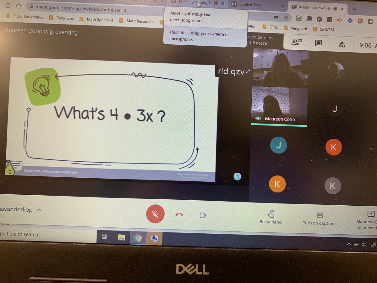 Best of the best at CMS! Our students are so lucky to have <a href="/MaureenCorio/">Maureen Corio</a> today! Thank you for engaging all our students, helping them with common mistakes, and giving them real-world examples to make math connections! You are simply amazing 🤩💖🙌🏼