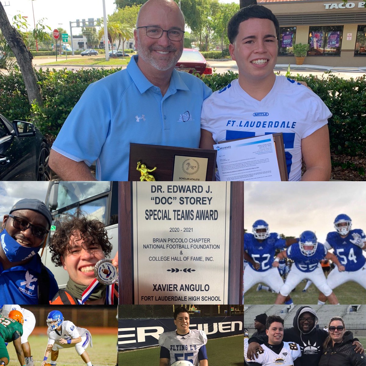 Richard Dunbar (@coachdunbar49) on Twitter photo Last night this amazing young man <a href="/XavierAngulo55/">Xavier Angulo</a> celebrated two outstanding award recognition ceremonies. One being recognized as a member of Top 10% (4th out of 392) in his class and being named Dr. Edward J. “Doc” Storey Special Teams Player of the year. Congratulations X Last night this amazing young man <a href="/XavierAngulo55/">Xavier Angulo</a> celebrated two outstanding award recognition ceremonies. One being recognized as a member of Top 10% (4th out of 392) in his class and being named Dr. Edward J. “Doc” Storey Special Teams Player of the year. Congratulations X
