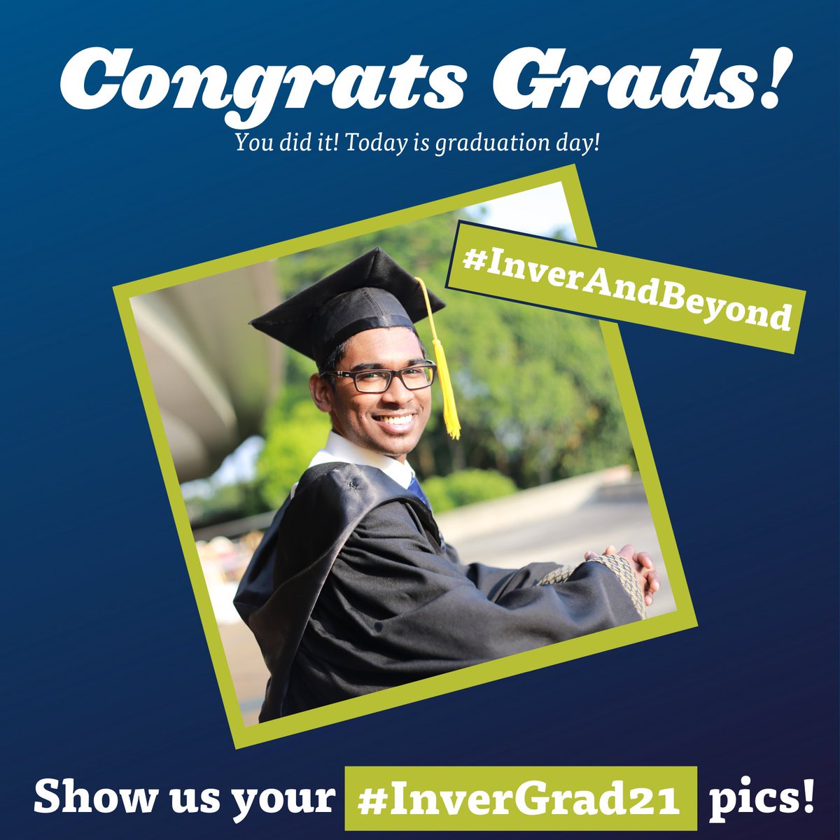 InverHillsCC's tweet photo. Today is Graduation Day! It’s finally here! This is the day you have worked hard for - no matter what this pandemic hurled your way, you persevered!
#YouDidIt #Congratulations #InverGrad https://t.co/Lw9PkN2fJY