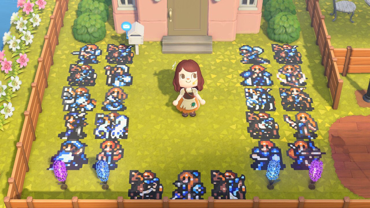 Awooo Happy 25th Anniversary To My Favourite Game Of All Time To Celebrate Here Is My Fe4 Themed Acnh Front Yard 大好きな Fe 聖戦の系譜 25周年おめでとうございます 達成感のあるゲームプレイ 泣けるストーリー 聞き飽きないbgm