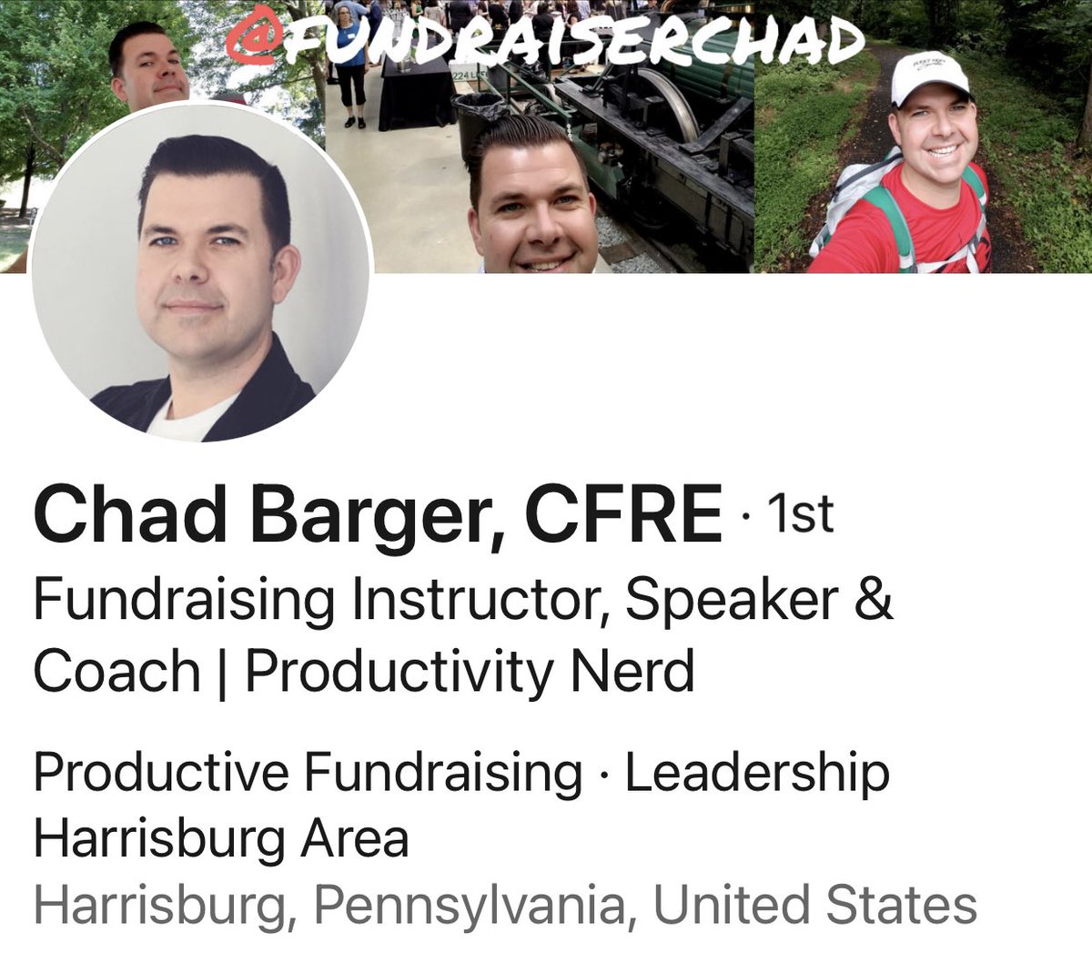 SamLapradeCFRE's tweet photo. Thanks to @fundraiserchad for sharing his wisdom on CRMs for non-profits st #DataSlam @FundEverywhere @tclaybuck https://t.co/IE6rHrKYUB