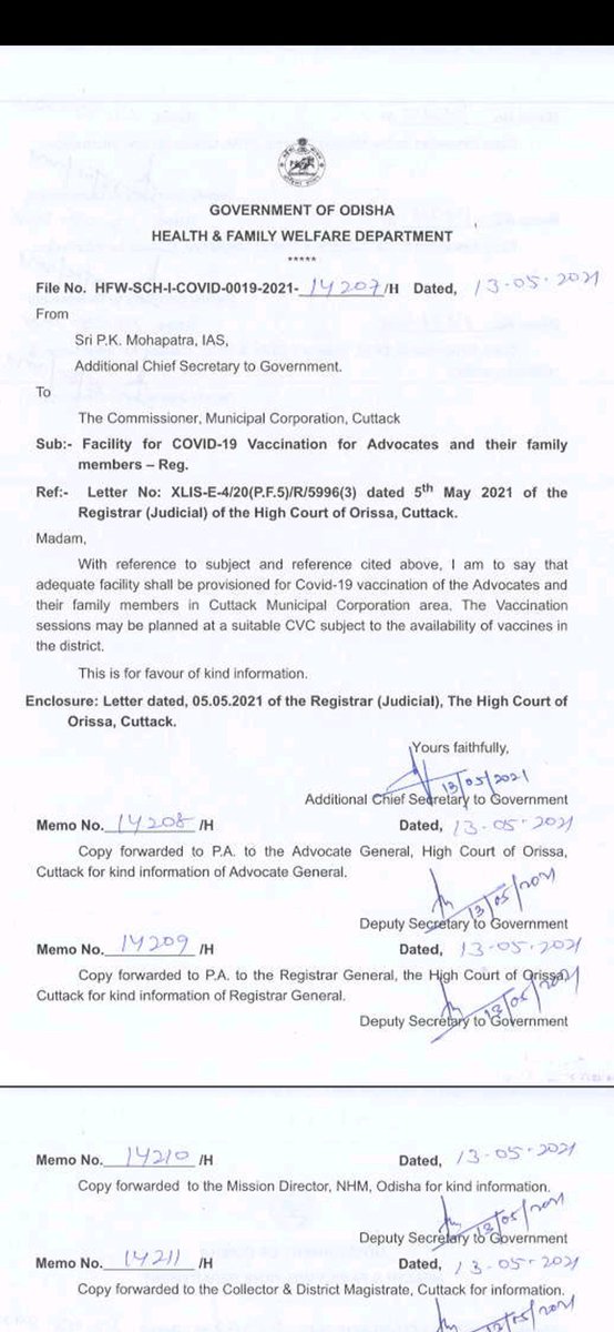 KiddingKidDoc's tweet photo. Are there any such provisions/special considerations for family memebrs of HCWs and FLWs
@CMCCuttack  ??? https://t.co/Rl1OYOAEo0