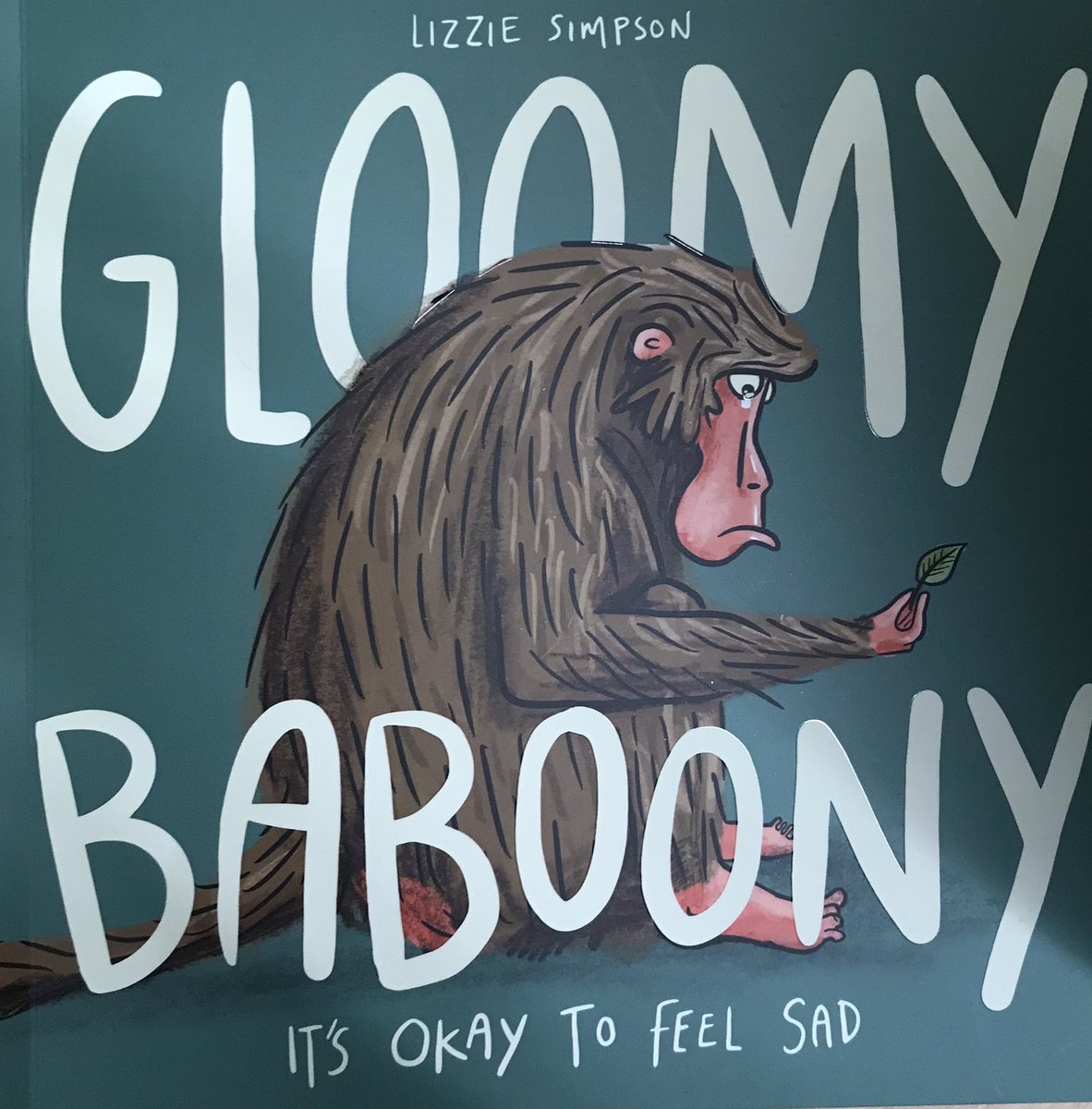 MissCWhite1's tweet photo. In Year 1 our favourite book this week for #MentalHealthAwarenessWeek has been Gloomy Baboony. We have thought about what we would do to cheer him up https://t.co/oduAbJACg9