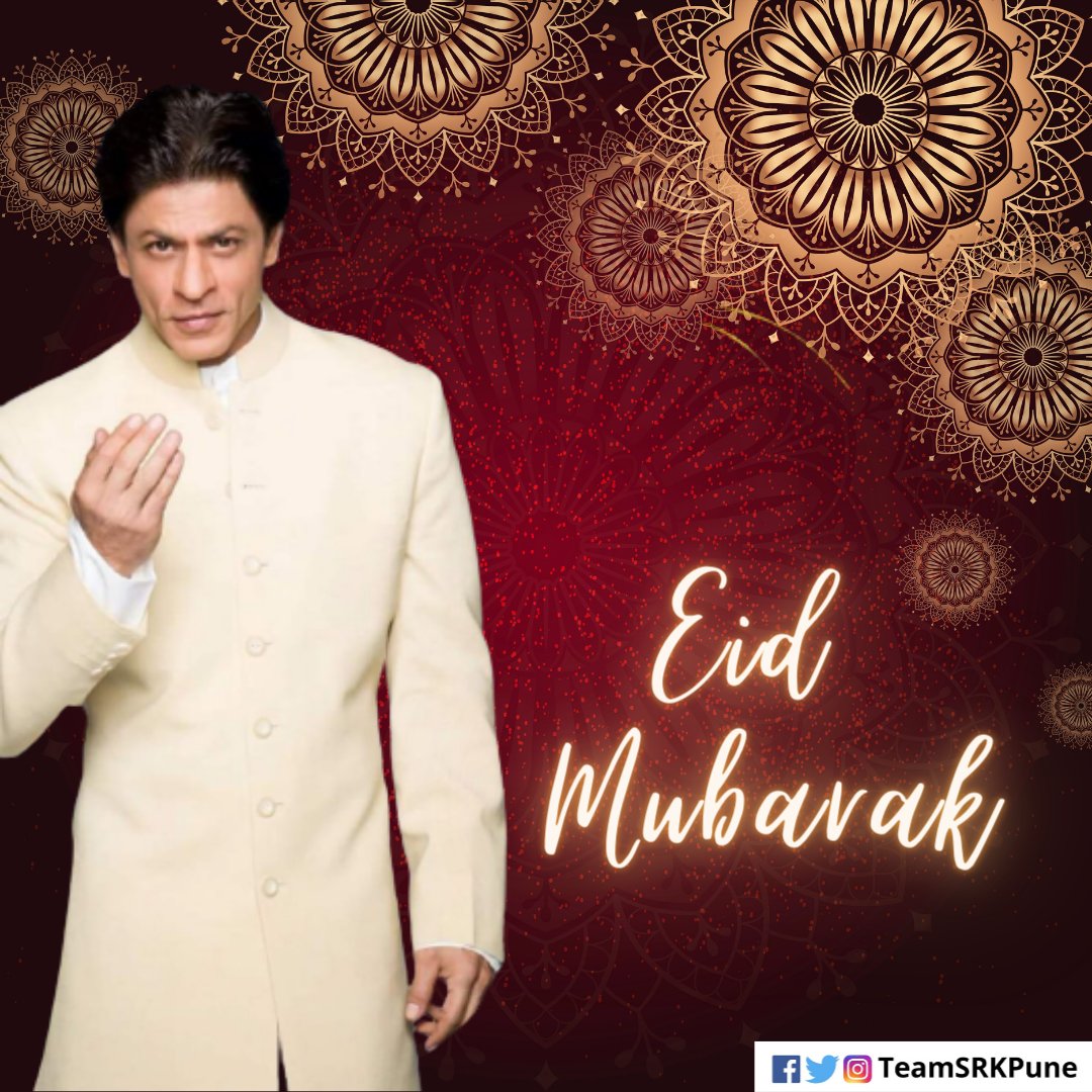Wishing Everyone a Very Happy Eid, Stay Home Stay Safe ❤️
#Eid #EidMubarak #EidAlFitr #eidmubarak2021 #EidUlFitr #EID2021 #EidWithPalestine #EidwithSRK #shahRukhKhan #Bollywood