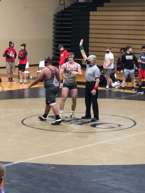 SHG was tied 36-36 with SHS and I wrestled Heavyweight to help the team win the title. Great memories!