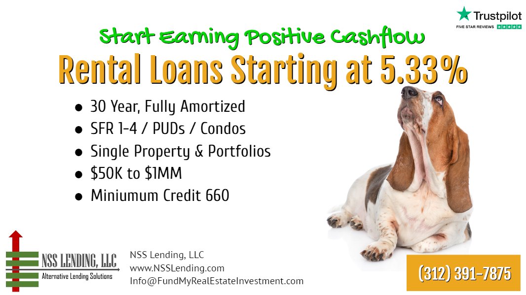 NSSLending's tweet image. See What Our Borrower' Are Saying About Us!
Trustpilot.com/Review/NSSLend…
Let Us Help You Too!
#buyandhold #realestateinvestor #realestateinvesting