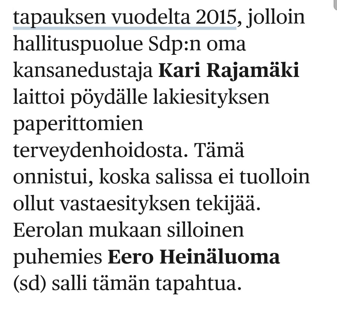 TapioMatias's tweet image. #Eduskunta | &quot;Puhemies Vehviläinen vahvistaa, että perussuomalaisten varapuhemies Juho Eerola hyllytettiin #elpymisväline keskustelun ajaksi&quot; 

Ei mitään uutta auringon alla.
 hs.fi/politiikka/art…