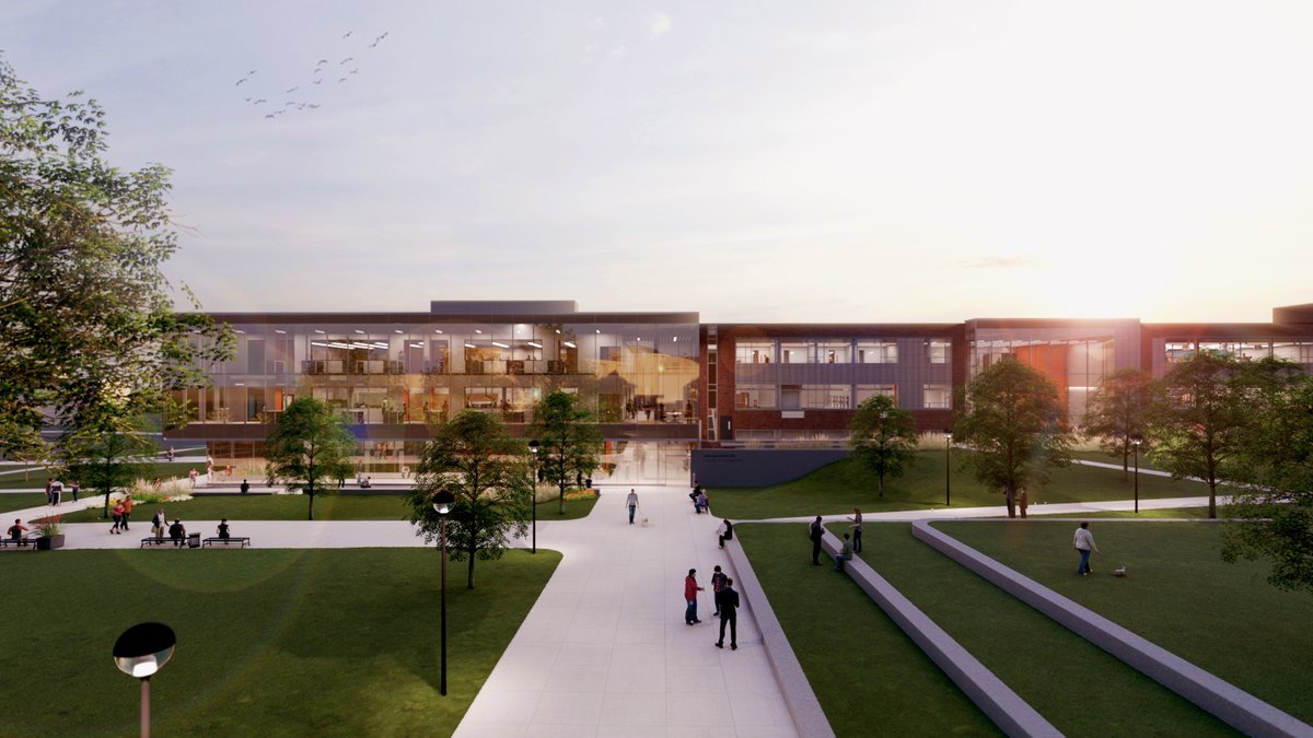 IndianaTech's tweet image. Then ➡️ now ➡️ future. Join us tomorrow at 1 PM for the official groundbreaking of the new Zollner Engineering Center.