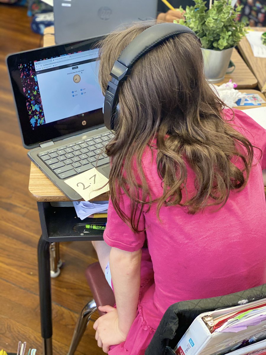 MsLynnNSE's tweet photo. We’re working on on our STAR Math test today!!! #May21nse https://t.co/cQRHB9zcQQ