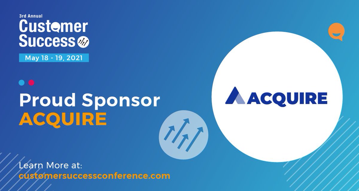 CusSuccessCan's tweet photo. Welcome @Acquire to our #CustomerSuccess summit! Their flexible and scalable software helps solve sales, service, and support issues easily, in real-time, and on any device!

Connect with #CS experts, #network and find your next #software #solution at the Customer Success Summit! https://t.co/S3wVrkOzS3