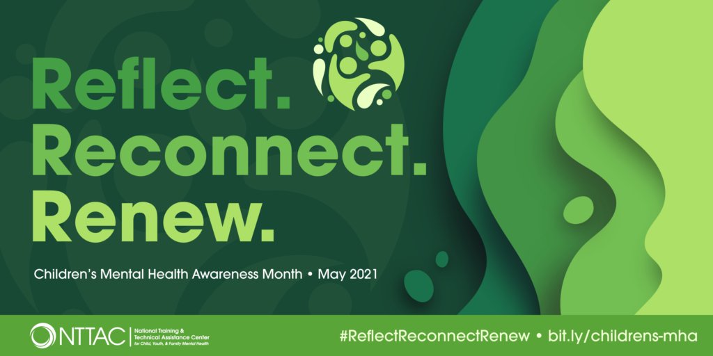 NCSMHtweets's tweet photo. Children's Mental Health Awareness Month continues! Learn more from the excellent resources and events at @nttac_mh https://t.co/4PF37ChEhx https://t.co/ImjJDuioUq