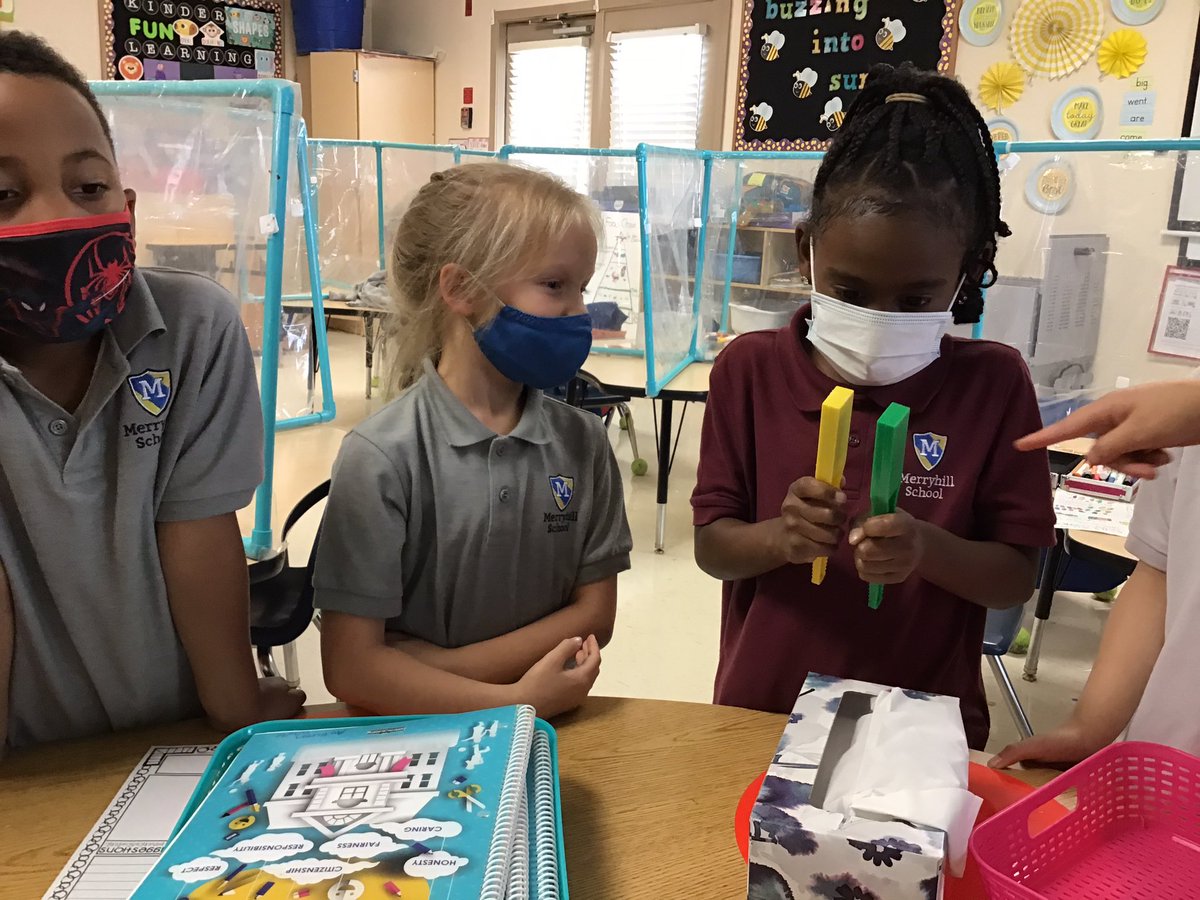 MHSArlington's tweet photo. Merryhill kindergarten students participate in a magnet lab.  We had discussion, took notes and then did a magnet lab where they recorded the results.  Students then did a magnetic scavenger hunt and again recorder their findings.  
#merryhillproud https://t.co/fZr8SFiTq3
