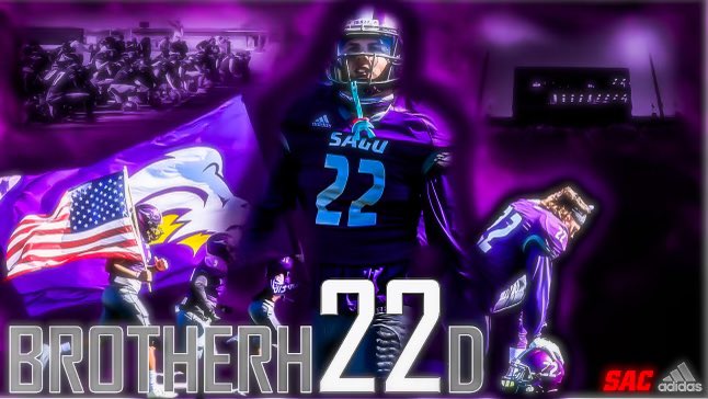 After a great conversation with <a href="/coachrsmith12/">Coach Ryan Smith</a> I’m blessed to receive my 1st offer from @SAGU_Football!! #UNCOMMN #BROTHERH22D
