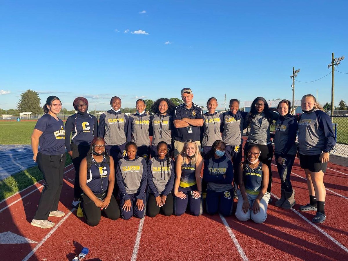 CPSNJ's tweet image. Clayton's Boys and Girls Track Teams are both ranked in the TOP 20 of all schools in NJ!  Boys Track currently ranks 17 and Girls Track currently ranks 9!  Both teams are 4 wins, no losses with one to go.  We look forward to Sectional and State Competition.
