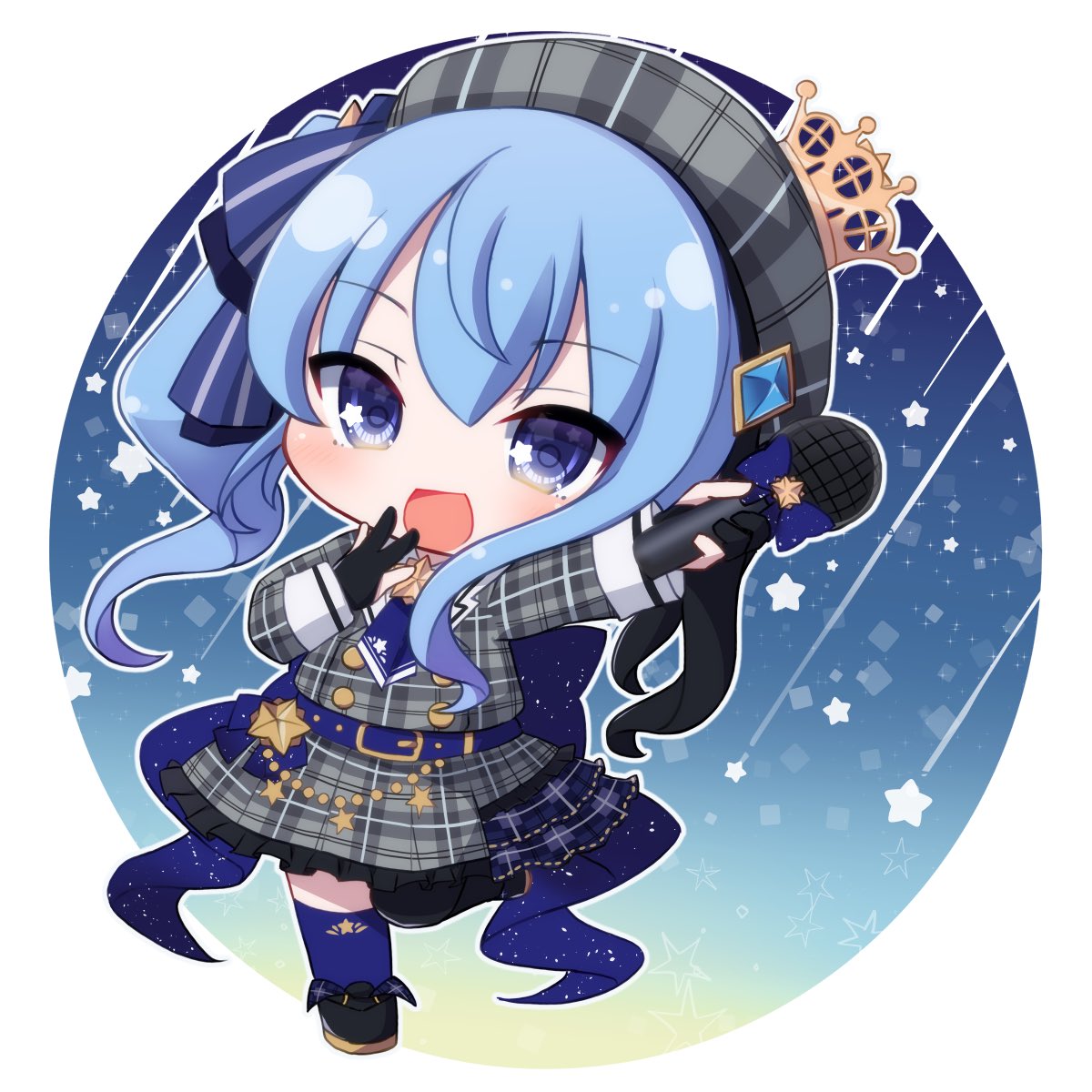 星街すいせい 「今日もかわいいー!!! #ほしまちぎゃらりー 」|しぐれぷに子のイラスト