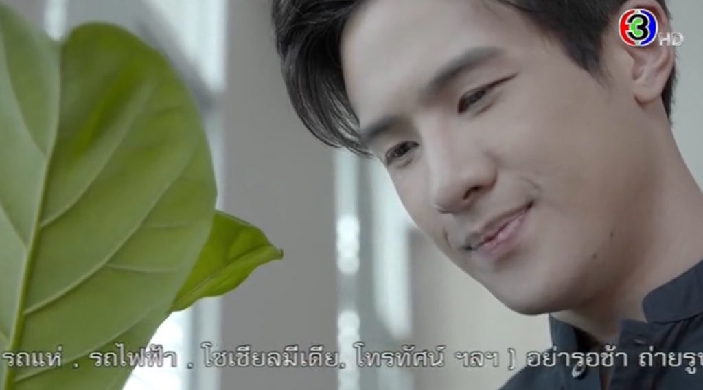 Sirilukjubjub's tweet photo. มิติใหม่แห่งวงการละครไทย พระเอกยิ้มตาเล็กตาน้อยให้ใบไม้ แล้วมโนไปว่าลูบใบซ้ายแก้มขวา ลู���ใบข้างหน้าแก้มซ้ายงี้ 55555 🤣🤣❤️💕 #สองเสน่หาEP4 https://t.co/USbVtAZvL7