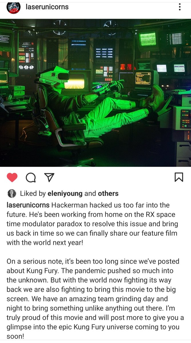 NEW Kung Fury and Kung Fury 2 director David Sandberg just shared a new update on his IG account, confirming the 2022 release date! He also said he'll post more KF2 'glimpses'! #KungFury2 #KungFury
