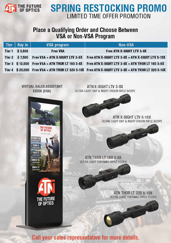 SSISports1's tweet photo. ATN Restock PROMO!
Check out our VSA and Non-VSA Programs
Contact Your Sales Rep for more details

Shop ATN: https://t.co/H8lAHlNFSe https://t.co/d5h6DEkPmm