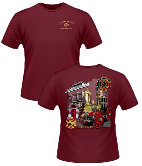 FiremansHall's tweet photo. 🚨 You need this shirt! Celebrate the #PFD150 and support the museum. Get them while they’re hot! $25.00! https://t.co/mQIdMsbBxl https://t.co/CZNOFWMsKs