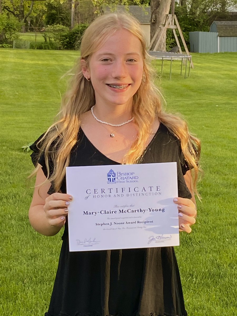 Say, we know this one. Congrats MC on the Stephen J. Noone Award for the Freshman Girls! #PUTSOMERESPECTONIT