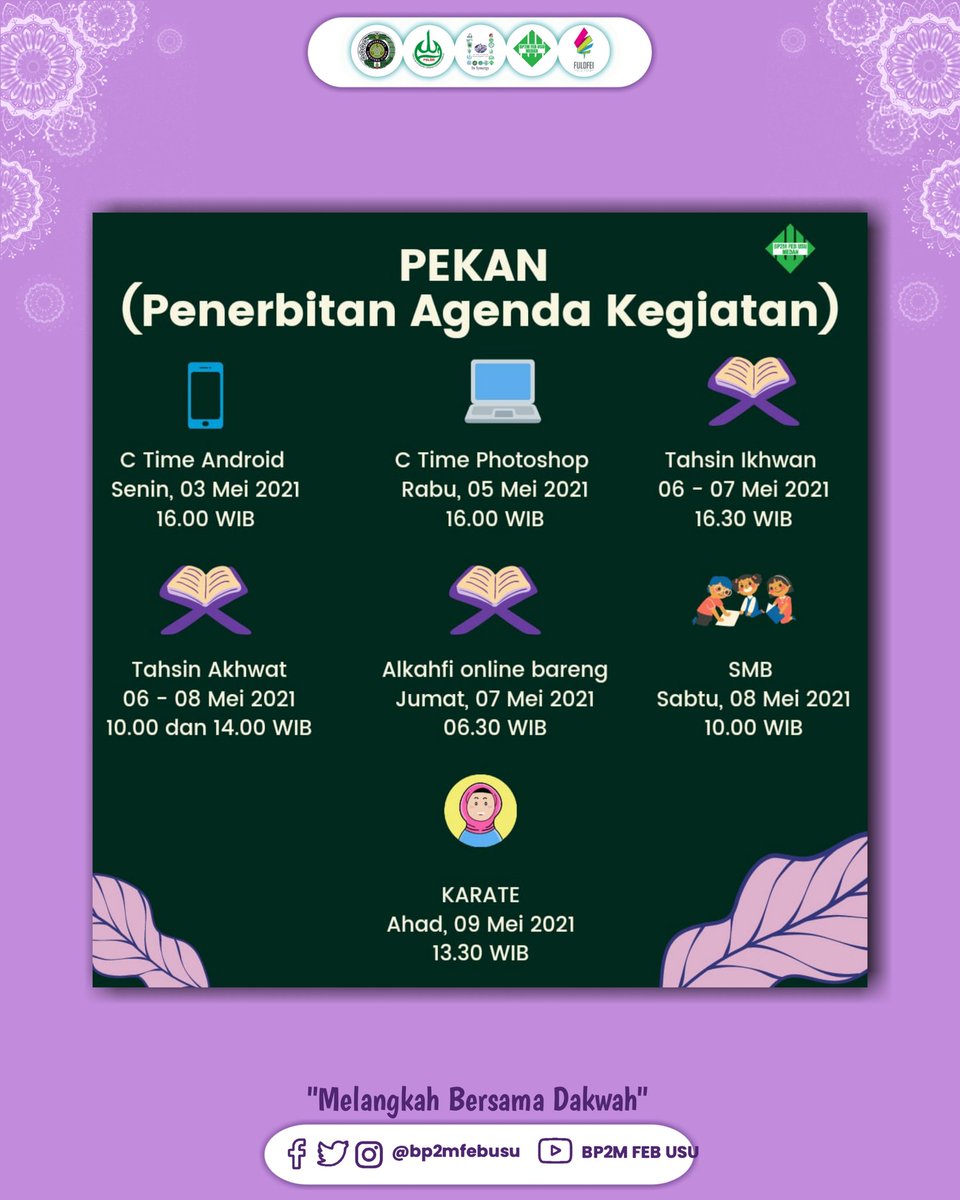 bp2mfebusu's tweet photo. Penerbitan Agenda Kegiatan https://t.co/rBTjKhCaZc