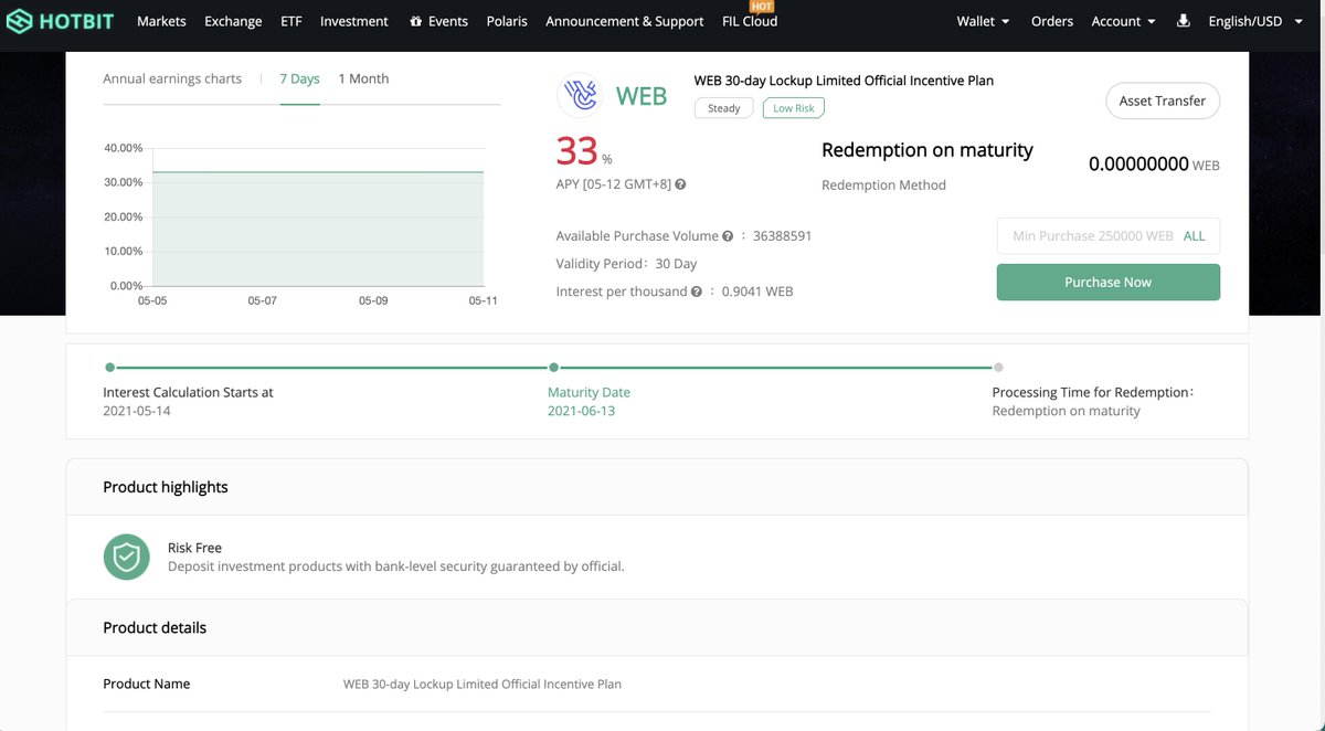 Earn 33% APY by staking your $WEB erc20 tokens on <a href="/Hotbit_news/">HotbitDEX 🍀</a>! Trade $WEB on <a href="/Hotbit_news/">HotbitDEX 🍀</a> <a href="/Uniswap/">Uniswap Labs 🦄</a> <a href="/BalancerLabs/">Balancer Labs</a> <a href="/BitMartExchange/">BitMart</a> <a href="/PancakeSwap/">PancakeSwap</a> <a href="/ape_swap/">ApeSwap (old handle)</a> &amp; <a href="/1inchNetwork/">Previous handle use @1inch</a>!