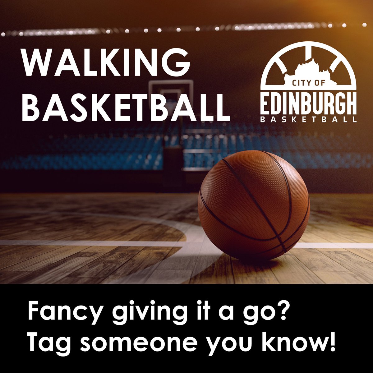 🏀🚶‍♀️🚶‍♂️We are hoping to start a WALKING BASKETBALL section of the Club at the end of June but want to assess demand first. If you would be interested in a fun 60 minute session (probably on a Wednesday night) then can you drop us a quick email at cityofedinburgh@gmail.com