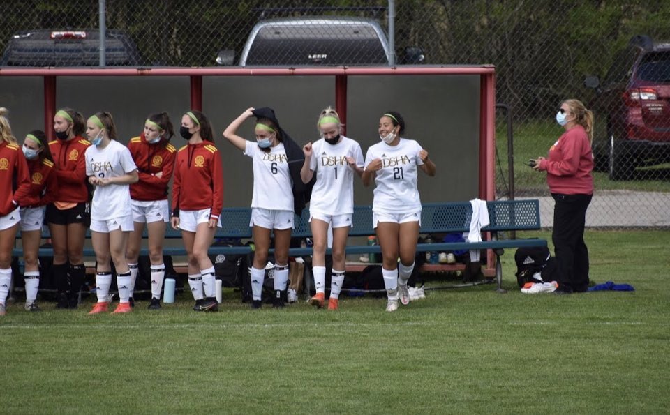 Dancing Queens ready for another game day 👯‍♀️ 😈😈