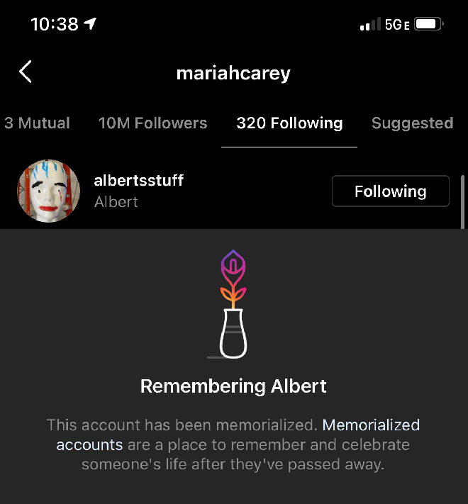 AlbertsStuff's tweet photo. *gets followed by one of my childhood heroes*
*she now probably thinks i literally died* https://t.co/2T4u33joyE