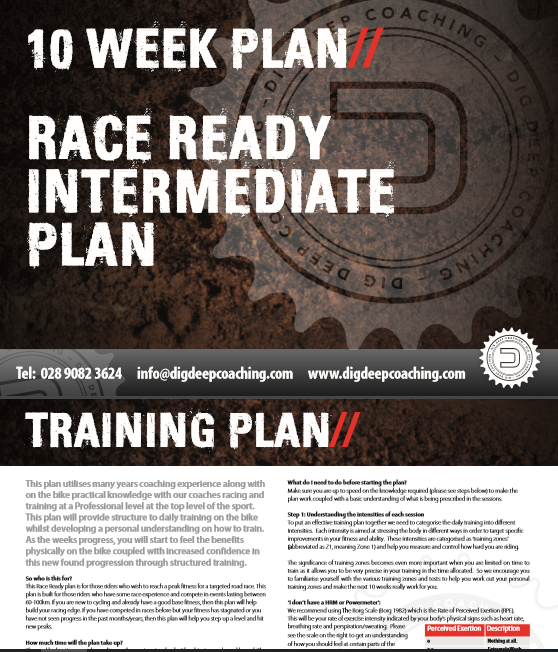 Our 'RACE READY' 10wk training Plan brings focus to your race training. Use the experiences learned from many years of racing and training to boost your own fitness for just £30. digdeepcoaching.com/cycling/digita… #cycling #training #performance