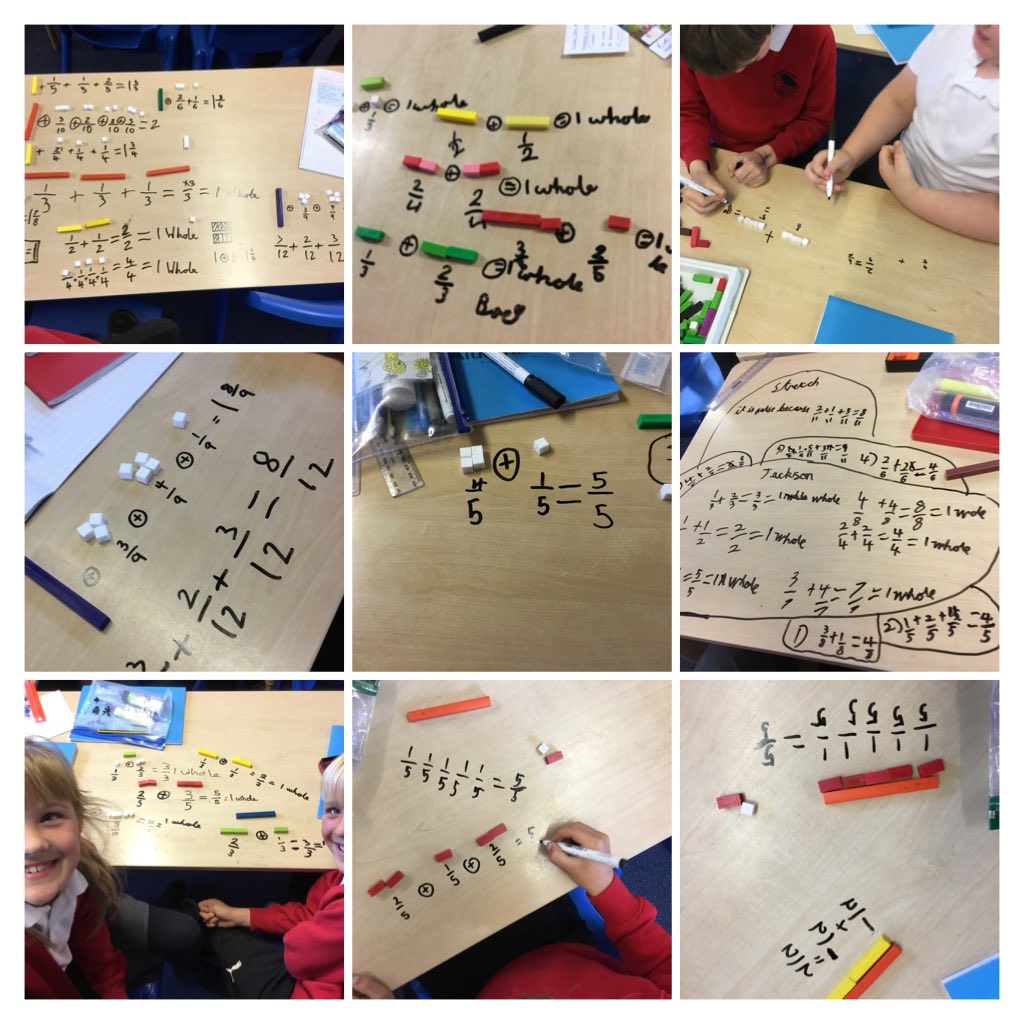 WoolacombeSch's tweet image. We are MATHS 🐵🐵🐵 and we ❤️ FRACTIONS!  #maths #fractionsarefun