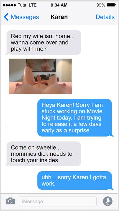 1 pic. Hey just wanna give your a heads up. If your mom doesn't stop with this shit I am going to block