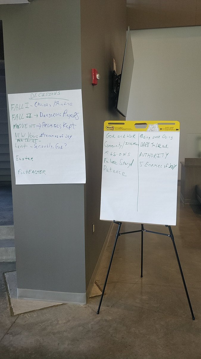 nativitypastor's tweet image. Sneak peak at our progress in planning the message series we&apos;ll be diving into next year...