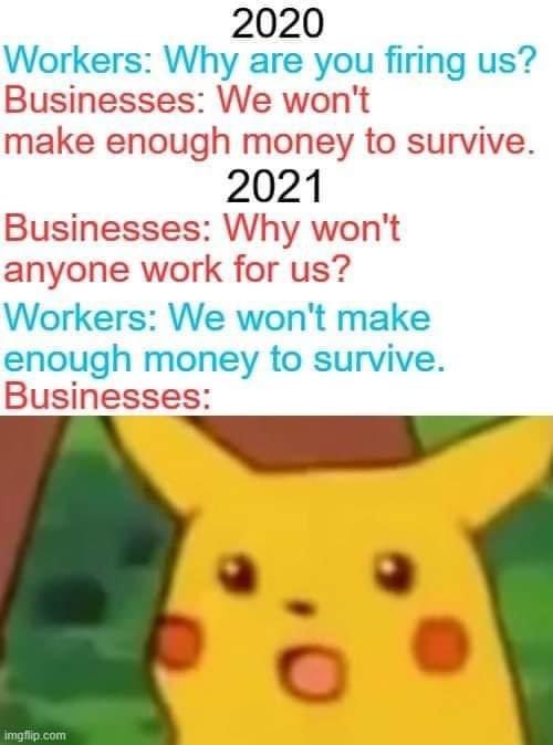 WORKERS: BUSINESS OWNERS FUCKED AROUND AND FOUND OUT

BUSINESS OWNERS: WE ARE CLOSED