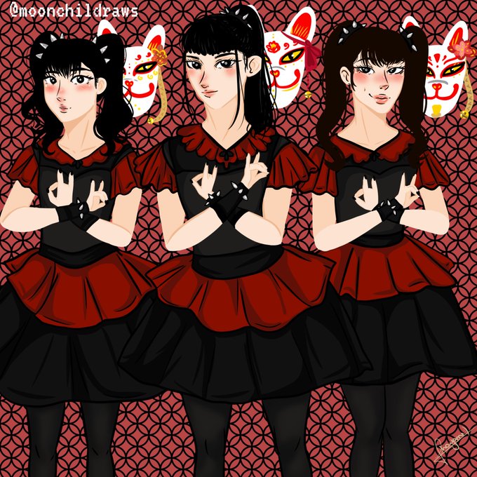 Babymetalのtwitterイラスト検索結果 古い順