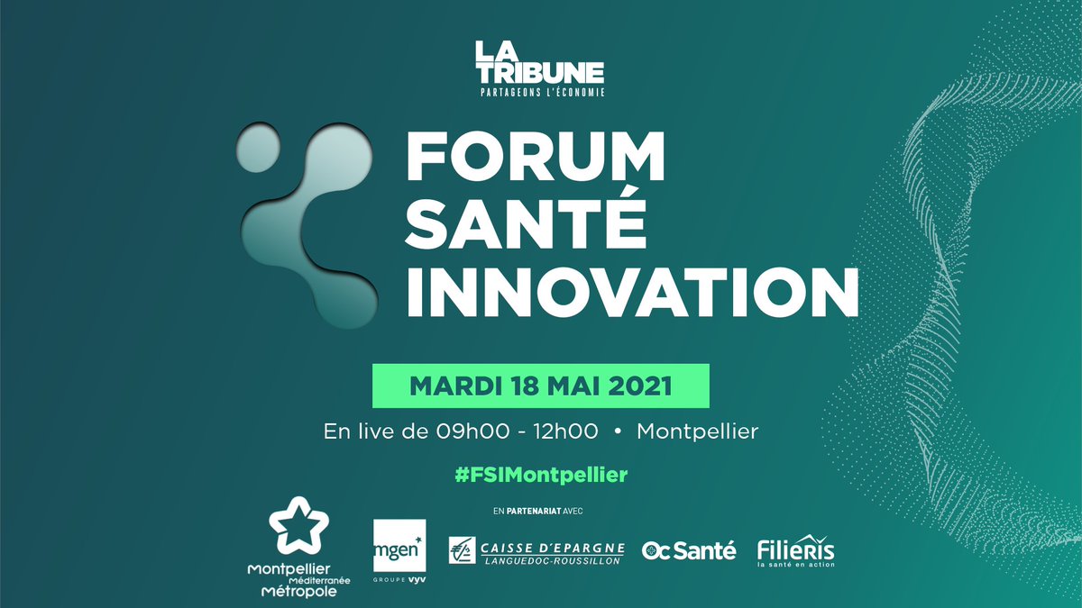 latribuneevents's tweet photo. 🔴 FORUM SANTÉ INNOVATION #Montpellier, l'événement santé par La Tribune ! "Y croire, ensemble"
📆 Rendez-vous mardi 18 mai à 09H00 sur tous nos réseaux sociaux.
👉 https://t.co/8sviJzwwV0
#FSIMontpellier
Avec @Montpellier3m, @MgenGard, @CaissepargneLR, @OC_Sante, @Filieris https://t.co/bO0WUQGloO