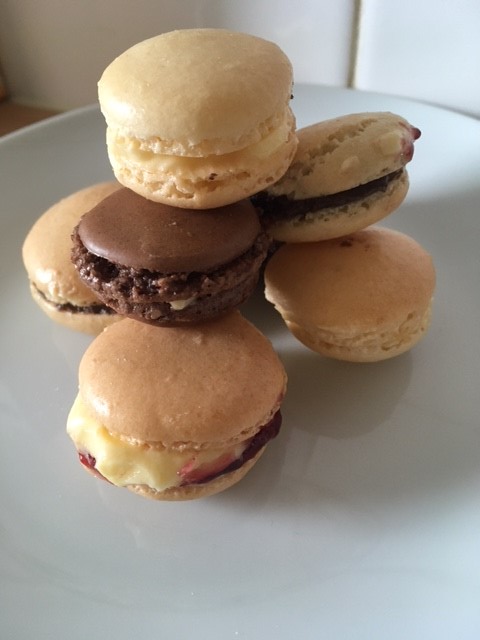 BoltBurdonKemp's tweet photo. At this month's #BakingForElevenses the theme was #AfternoonTea! We had a beautiful loaf of homemade white bread, puff pastry sausage rolls and chocolate, vanilla and cherry macarons! #BBKBakingClub #BBKHealthAndWellbeing #FunAtBBK https://t.co/fqgzzc5XTE