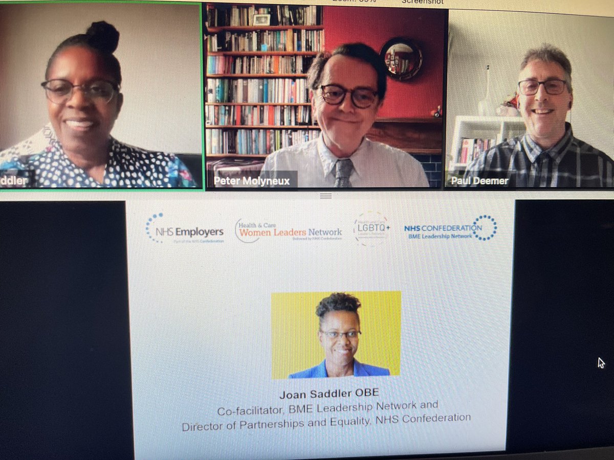 Listening to a really important joint #EQW2021 webinar with @NHSE_Diversity @NHSConfed @NHSC_LGBTQ @NHSE_Paul @NHSE_Wellbeing @hcwomenleaders exploring #StaffNetworks & the crucial support they provide. bit.ly/3e43xdL #awareness #strengthinaction @SEWB_ESHT @esht_lgbtqi