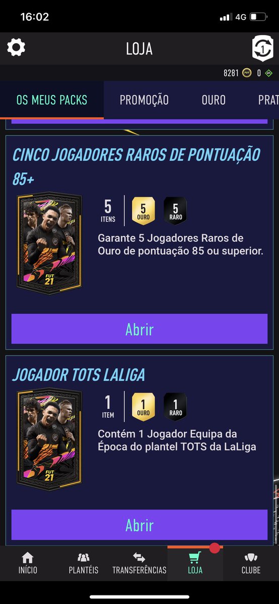 reckzao's tweet photo. PP 85+ / TOTS garantido / 85+ 5x  que vamos abrir em live as 21h30!!

Apareçam para ver se irei ter sorte! Hehe 😎 https://t.co/oVyl44z2IN